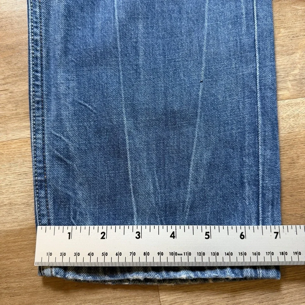 Diesel Larkee-T Jeans Men 33x34 Blue Regular Tapered Distressed‎ Denim 008V1